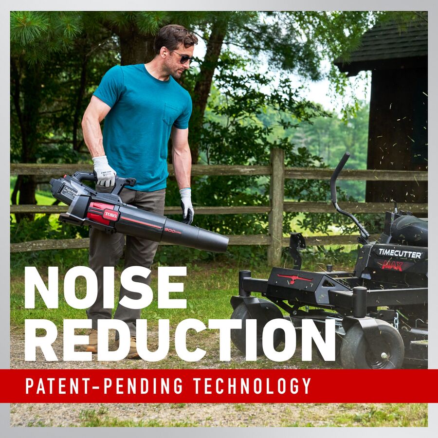 Toro 60V MAX* 900 CFM Brushless Leaf Blower with 4.0Ah Battery