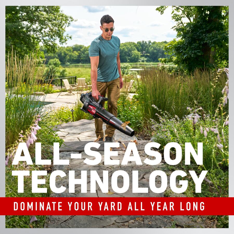 Toro 60V MAX* 900 CFM Brushless Leaf Blower with 4.0Ah Battery